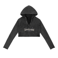 We Are Diverse Vintage Washed Raw Edge Hoodie