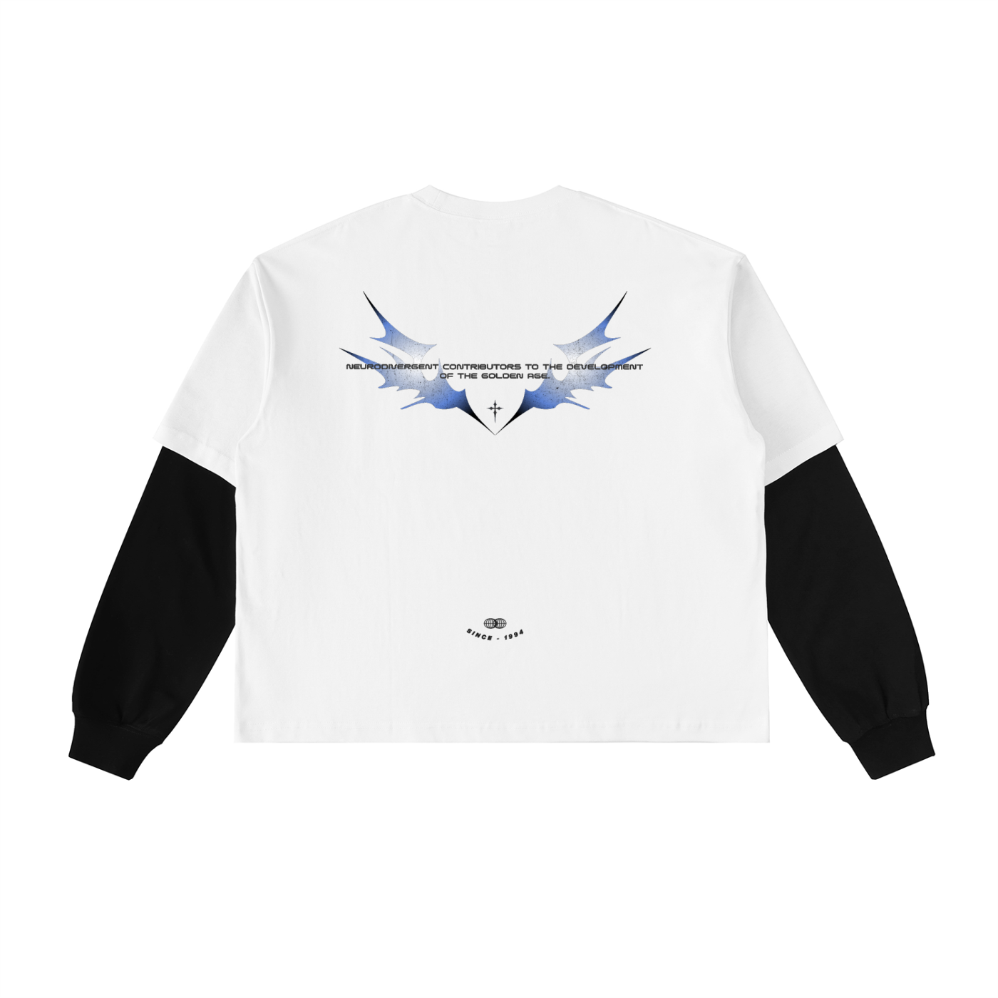 NEU Gwenneth Global Layered Contrast Sleeve Tee