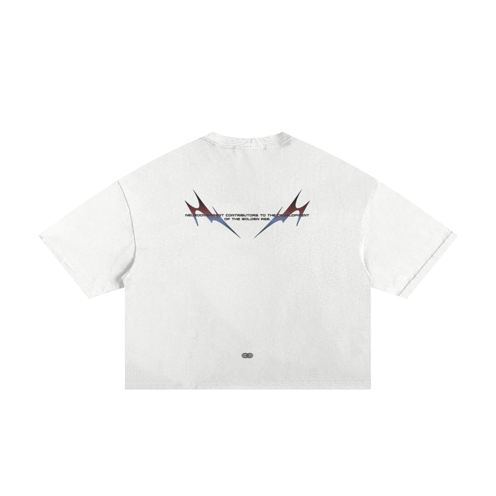 DIVERGENT Classic Frayed Boxy Tee
