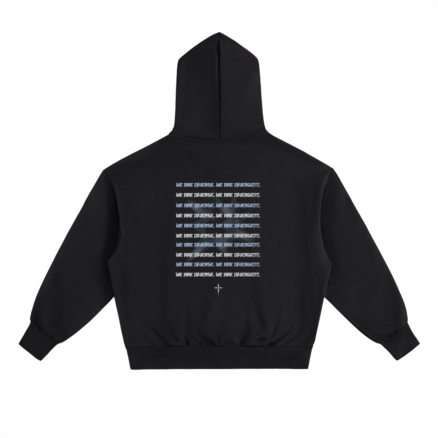 Grungy Neurodivergent Heavyweight Fleece Hoodie