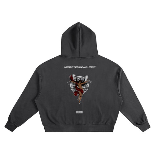 BUILT DIFFERENT Boxy Oversized Hoodie