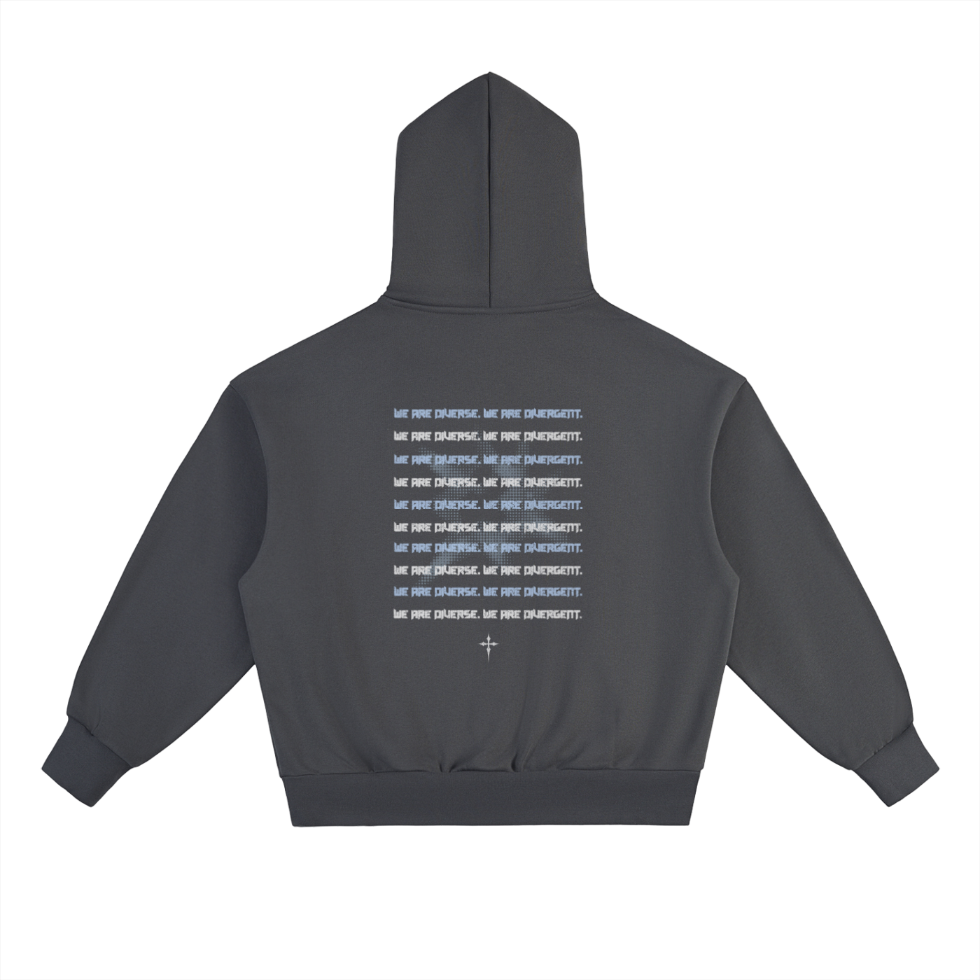 Grungy Neurodivergent Heavyweight Fleece Hoodie