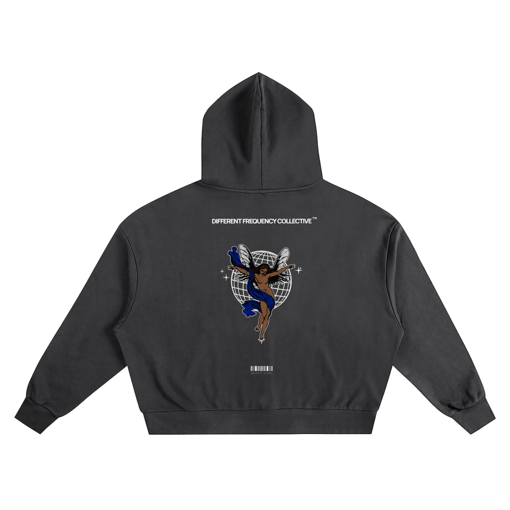BUILT DIFFERENT Boxy Oversized Hoodie