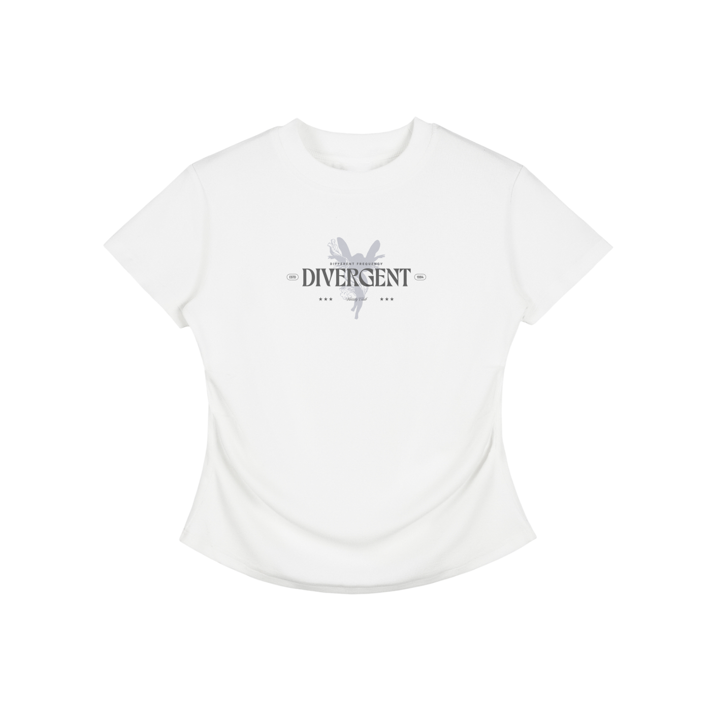 DVGNT VARSITY CLUB - WBCT001 WHT GREY