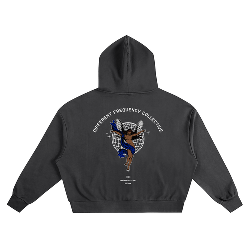 BUILT DIFFERENT Boxy Oversized Hoodie