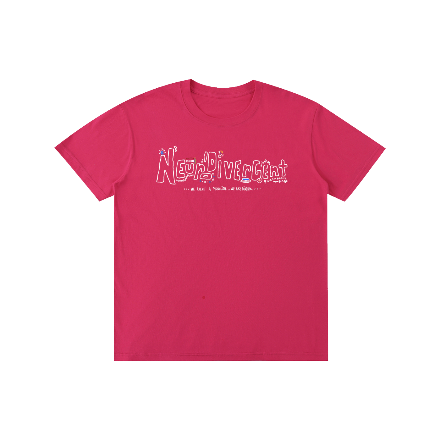 Neurodivergent: Pure Cotton Unisex T-Shirt