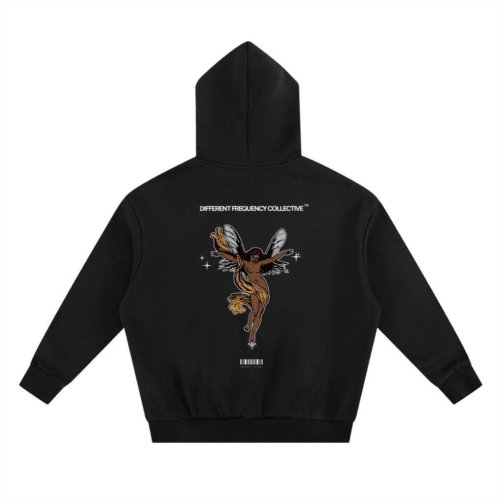 BUILT DIFFERENT Essential Heavyweight Boxy Fleece Hoodie