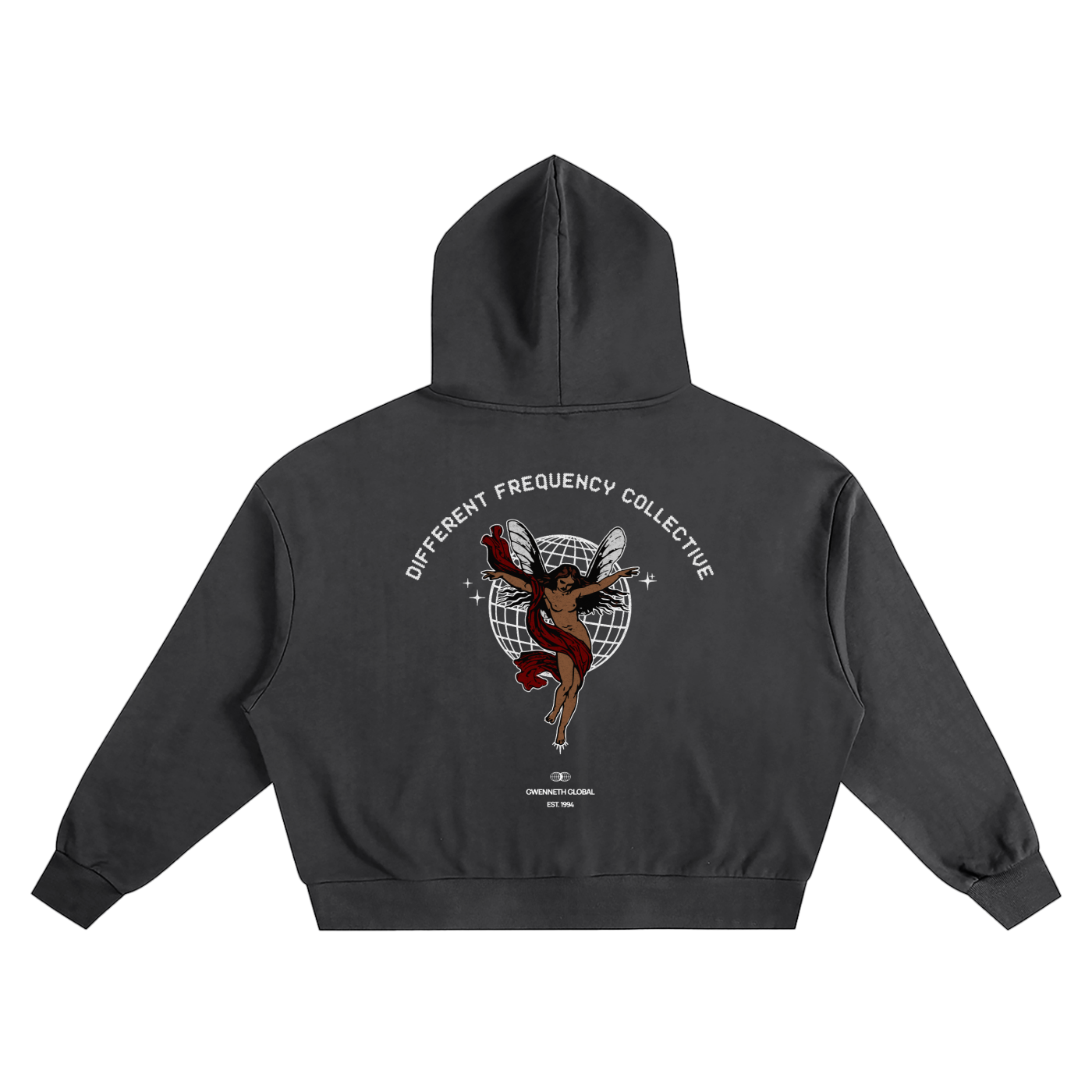 BUILT DIFFRNT - H002 BLK RED WHT