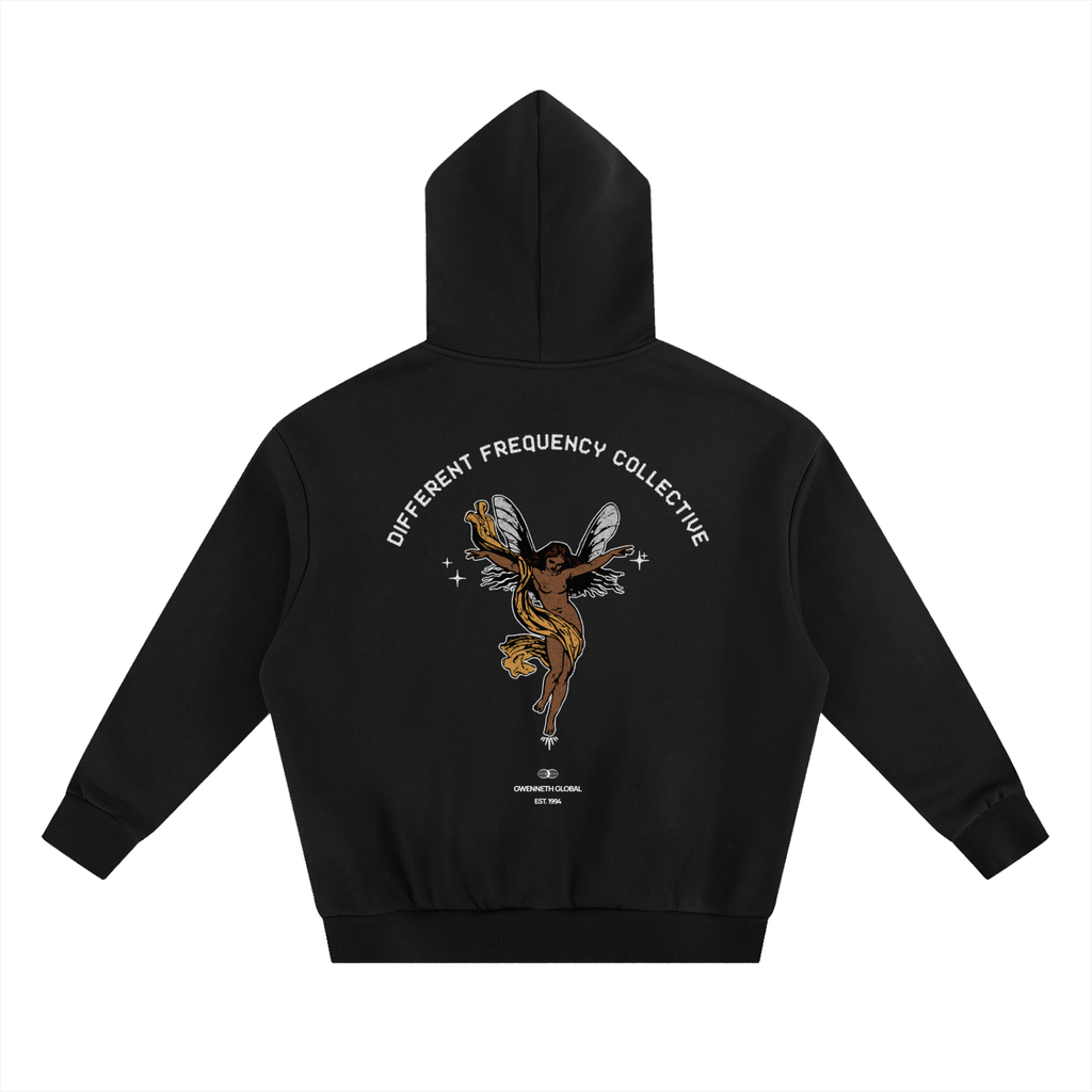 BUILT DIFFERENT Essential Heavyweight Boxy Fleece Hoodie