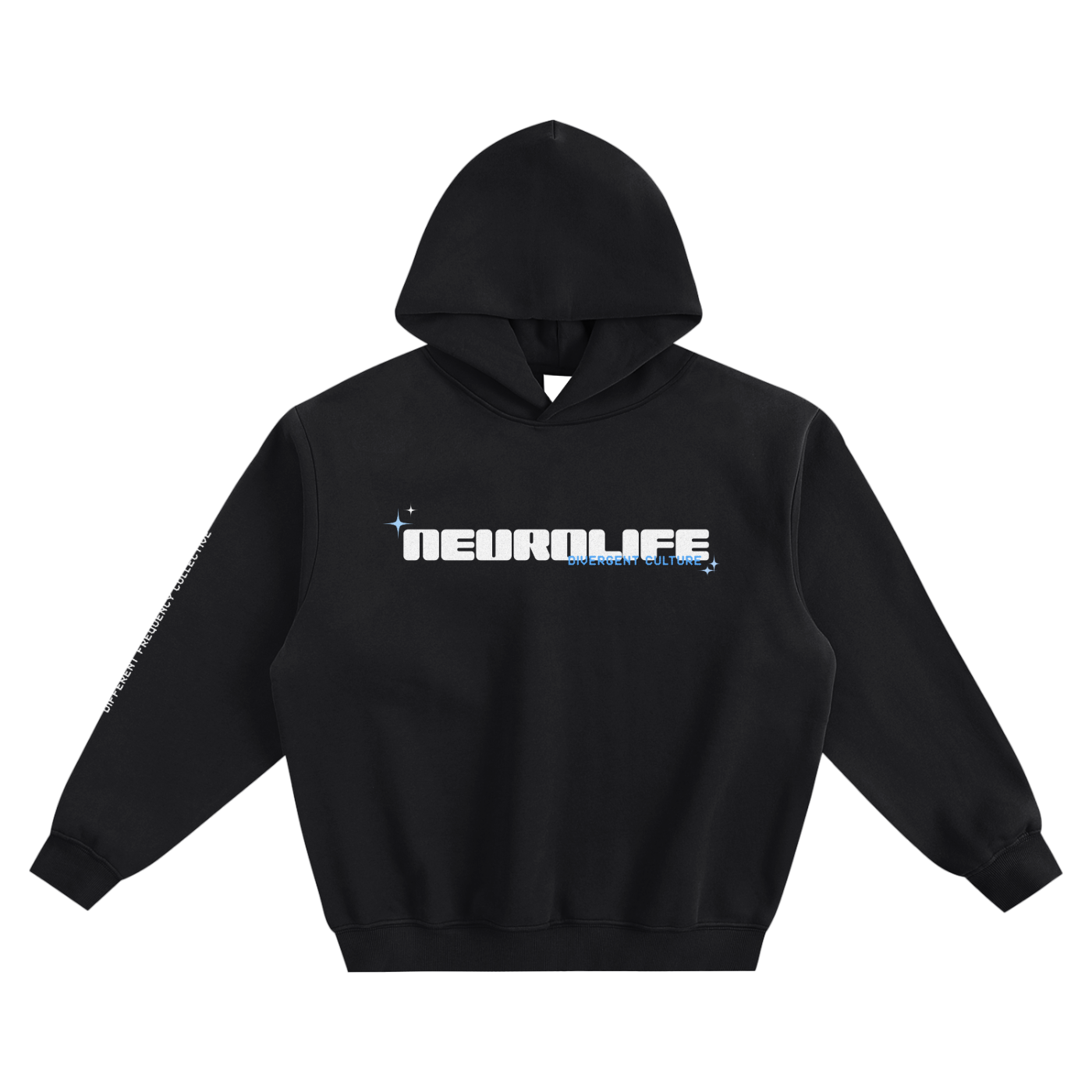 NEUROLIFE DIVERGENT CULTURE Boxy Hoodie